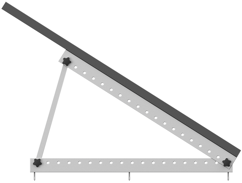 Chargez l'image dans la visionneuse de la galerie, EcoFlow Support inclinable 28'' pour panneau solaire EF 100 W (rigide)