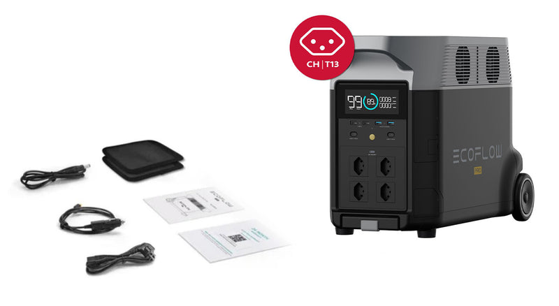 Carica immagine in Galleria Viewer, Versione EcoFlow DELTA Pro Powerstation 3600 Wh CH-Versione