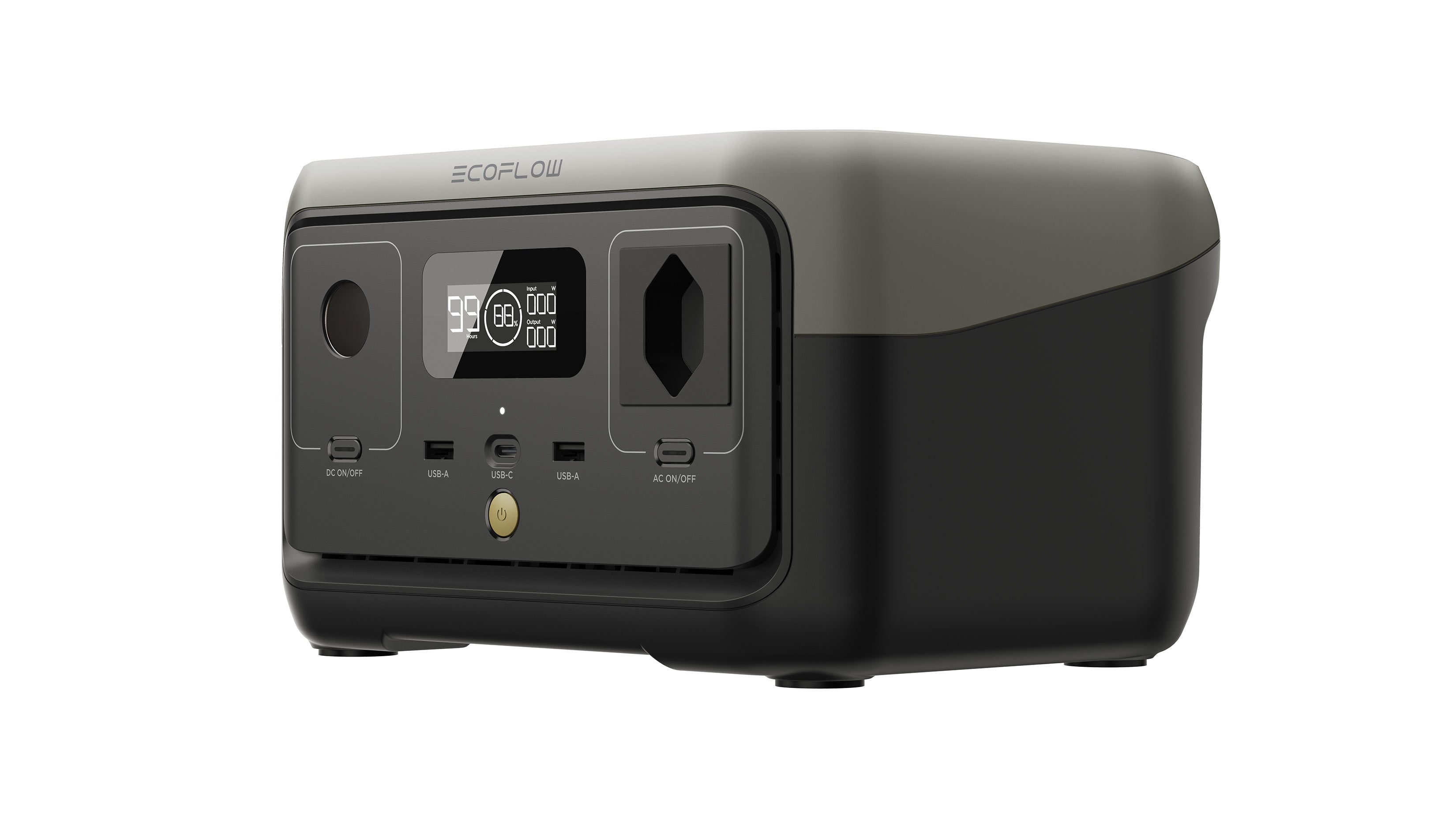 新品未開封　ECOFLOW 2 256Wh SB付き EcoFlow RIVER 2 | Tragbare Powerstation | 256 Wh | Nur 3.5 kg