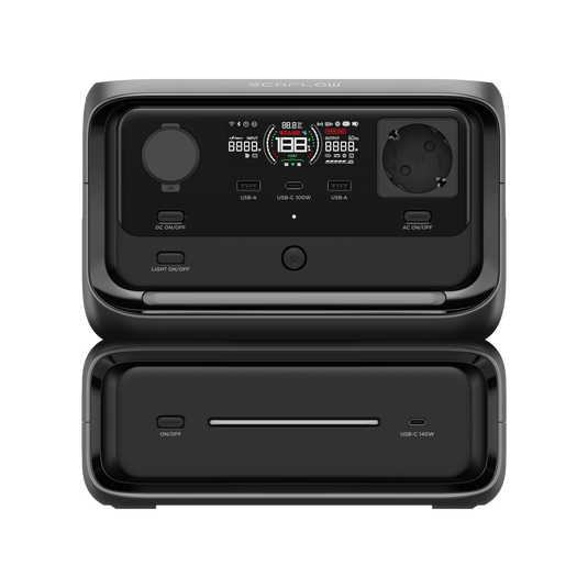 EcoFlow RIVER 3 Max Powerstation 572 Wh Versione UE | Gruppo di continuità (10ms)