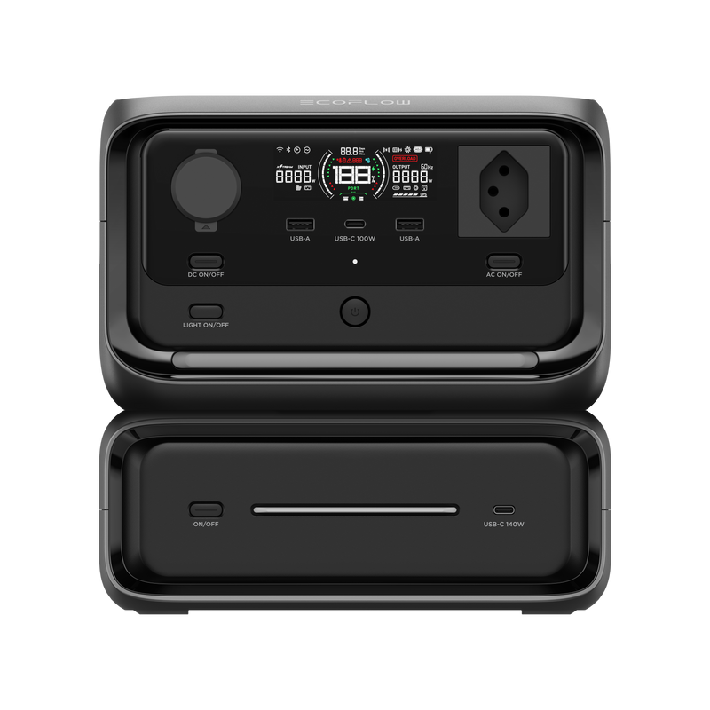 Chargez l'image dans la visionneuse de la galerie, EcoFlow RIVER 3 Max Powerstation 572 Wh version CH | UPS (10 ms)