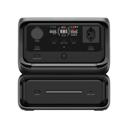 EcoFlow RIVER 3 Max Powerstation 572 Wh version CH | UPS (10 ms)