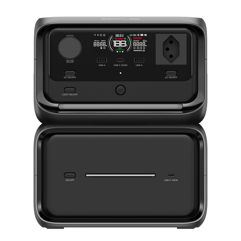 Chargez l'image dans la visionneuse de la galerie, Station d'alimentation EcoFlow RIVER 3 Plus Max 858 Wh version CH | Onduleur (10 ms)