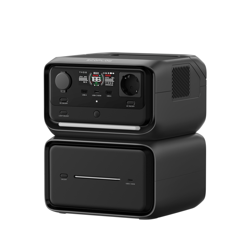 Chargez l'image dans la visionneuse de la galerie, Station d'alimentation EcoFlow RIVER 3 Plus Max 858 Wh version UE | Onduleur (10 ms)