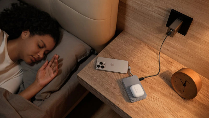 Carica immagine in Galleria Viewer, Power bank magnetico EcoFlow RAPID 5000 mAh grigio (Qi2 MagSafe)