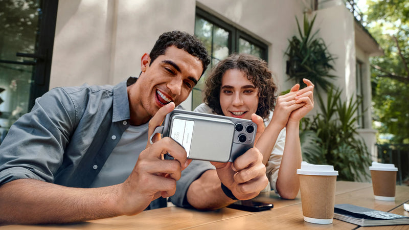 Carica immagine in Galleria Viewer, Power bank magnetico EcoFlow RAPID 5000 mAh grigio (Qi2 MagSafe)