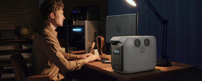 Carica immagine in Galleria Viewer, EcoFlow DELTA 3 1500 Powerstation 1536 Wh Versione UE | Gruppo di continuità (<15 ms)