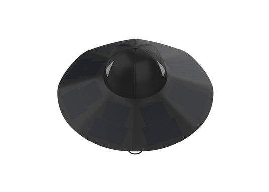 Bonnet EcoFlow avec cellules solaires, taille ML