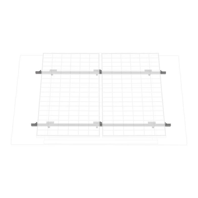 Chargez l'image dans la visionneuse de la galerie, Support solaire EcoFlow pour constructions de toits en pente