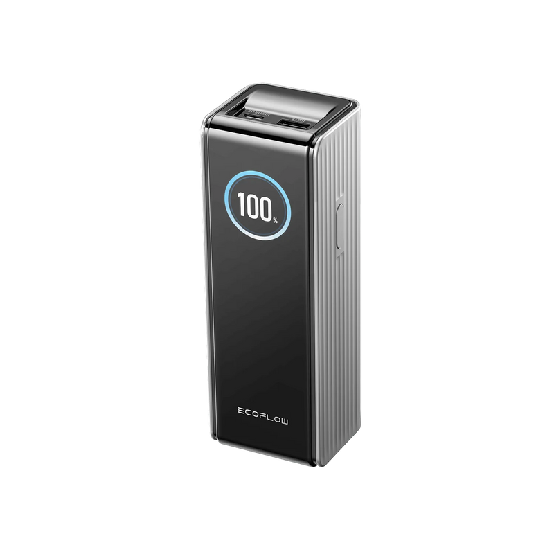 Chargez l'image dans la visionneuse de la galerie, Batterie externe EcoFlow RAPID 25 000 mAh grise | Chargement jusqu'à 140 W, décharge jusqu'à 170 W | USB-C et USB-A