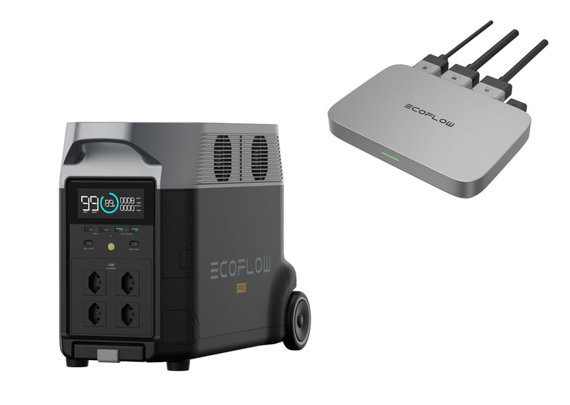 Carica immagine in Galleria Viewer, Pacchetto EcoFlow DELTA Pro 3600 Wh e versione PowerStream 600 W CH