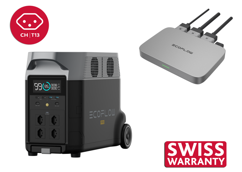 Carica immagine in Galleria Viewer, Pacchetto EcoFlow DELTA Pro 3600 Wh e versione PowerStream 600 W CH