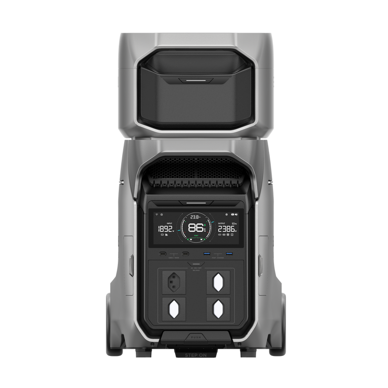 Laden Sie das Bild in Galerie - Viewer, EcoFlow DELTA Pro 3 Powerstation und Zusatzbatterie SET CH-Version | 8 kWh Kapazität