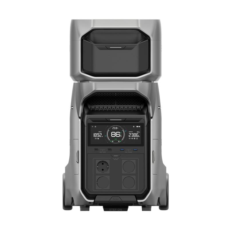 Carica immagine in Galleria Viewer, EcoFlow DELTA Pro 3 Powerstation e SET batteria aggiuntiva versione UE | Capacità 8 kWh