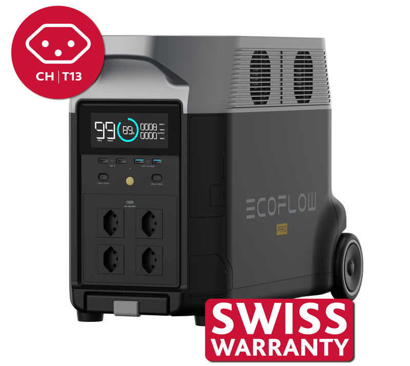 Carica immagine in Galleria Viewer, Versione EcoFlow DELTA Pro Powerstation 3600 Wh CH-Versione