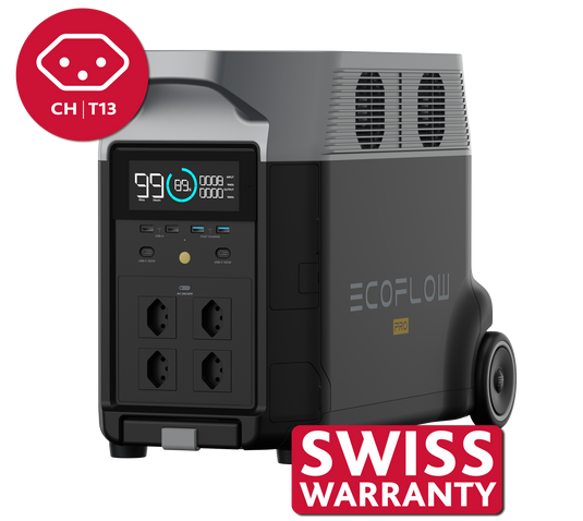 EcoFlow DELTA Pro Powerstation 3600 Wh CH-Version