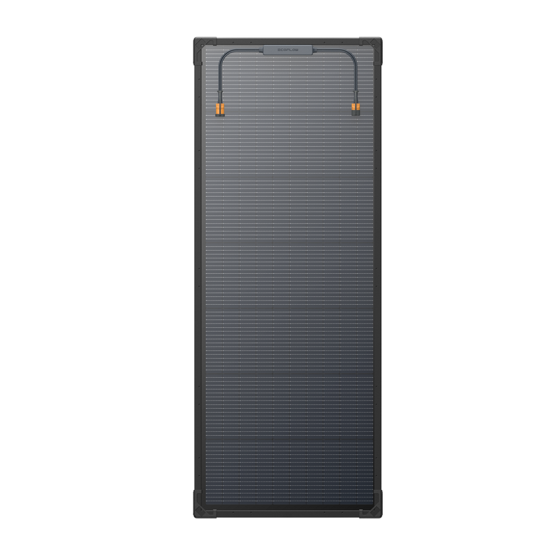 Chargez l'image dans la visionneuse de la galerie, Panneau solaire monocristallin EcoFlow 130 watts rigide (lot de 2)