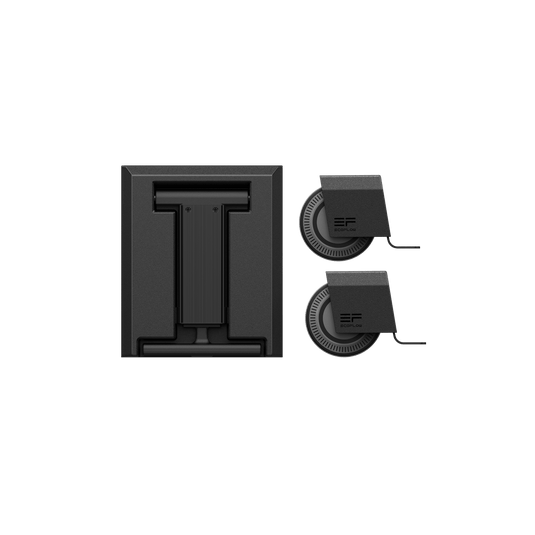 Abnehmbare Laufrollen und abnehmbarer Griff für EcoFlow GLACIER