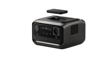 EcoFlow RIVER 3 Plus sans fil 286 Wh, avec batterie externe Rapid 5k, version UE