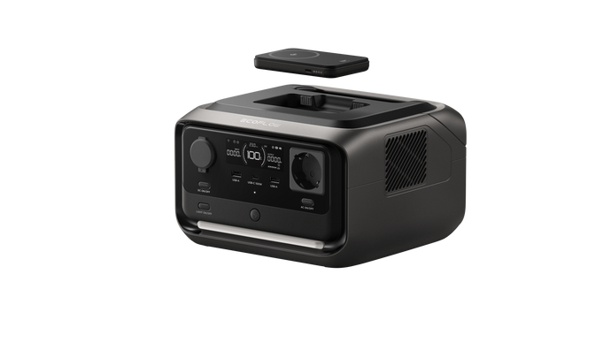 EcoFlow RIVER 3 Plus Wireless 286 Wh, mit Rapid 5k Powerbank, EU Version