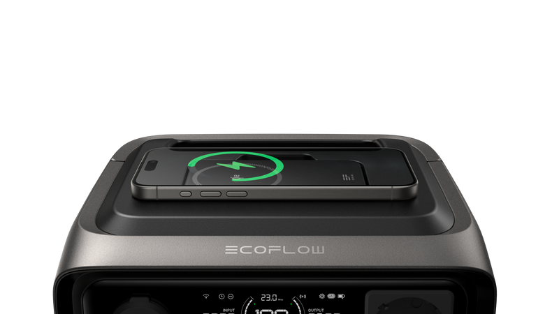 Carica immagine in Galleria Viewer, EcoFlow RIVER 3 Plus Max Wireless Powerstation 858 Wh, con Rapid 5k Powerbank, versione UE
