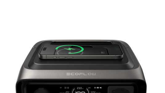 EcoFlow RIVER 3 Plus Max Wireless Powerstation 858 Wh, con Rapid 5k Powerbank, versione UE