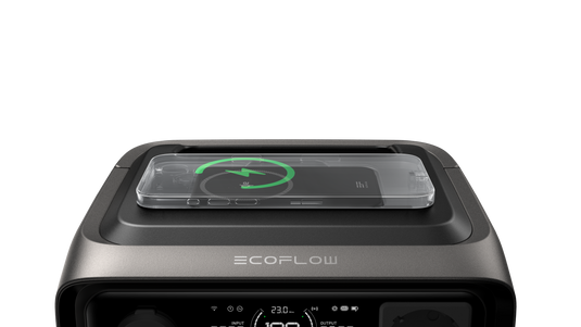 EcoFlow RIVER 3 Plus Max Wireless Powerstation 858 Wh, con Rapid 5k Powerbank, versione UE