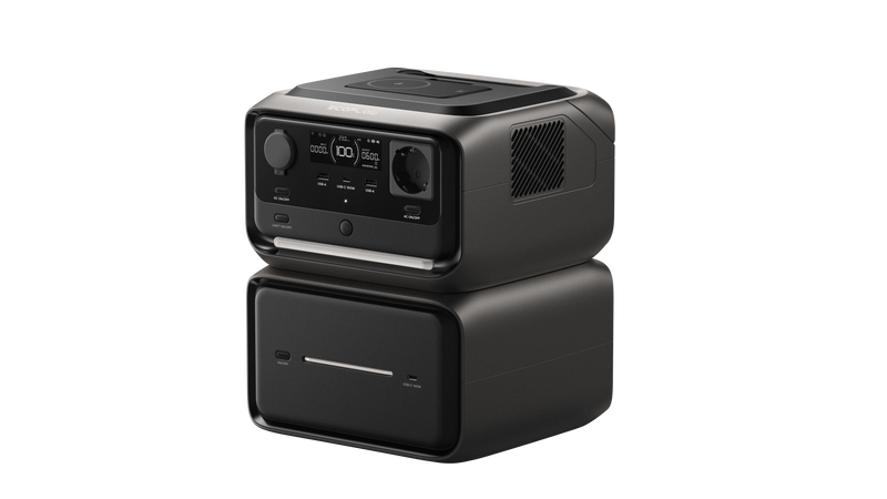 Carica immagine in Galleria Viewer, EcoFlow RIVER 3 Plus Max Wireless Powerstation 858 Wh, con Rapid 5k Powerbank, versione UE
