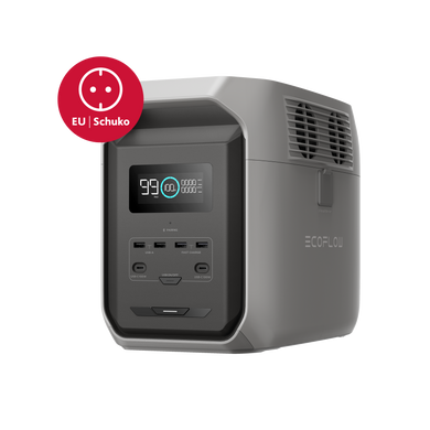 EcoFlow DELTA 3 1500 Powerstation 1536 Wh version UE | UPS (<15 ms)