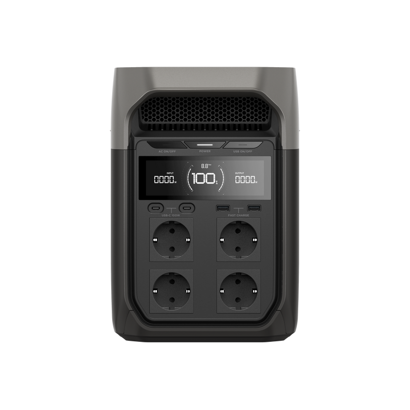 Chargez l&#39;image dans la visionneuse de la galerie, EcoFlow DELTA 3 Powerstation 1024 Wh UE-Version | USV (&lt;10 ms)
