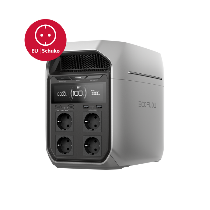 EcoFlow DELTA 3 Plus Powerstation 1024 Wh Versione UE | Gruppo di continuità (<10ms)