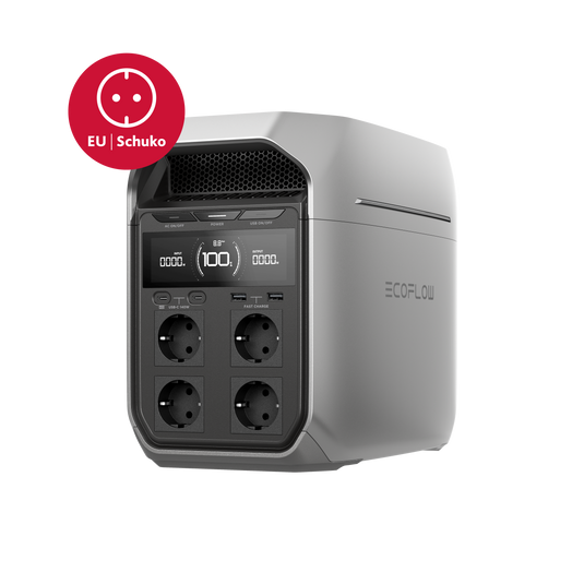 EcoFlow DELTA 3 Plus Powerstation 1024 Wh Versione UE | Gruppo di continuità (<10ms)