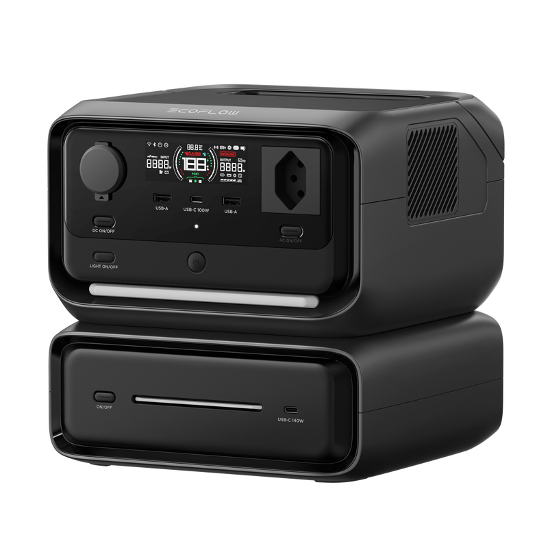 Laden Sie das Bild in Galerie - Viewer, EcoFlow RIVER 3 Max Powerstation 572 Wh CH-Version | USV (10ms)
