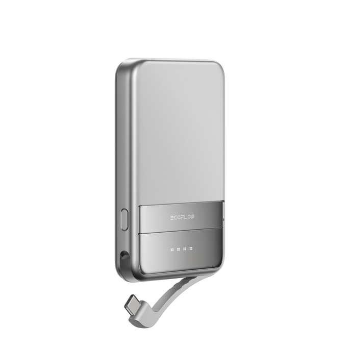 Power bank magnetico EcoFlow RAPID 10000 mAh grigio (Qi2 MagSafe)