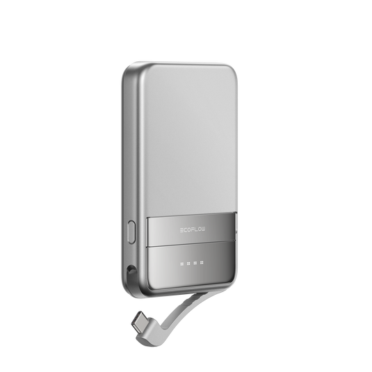 Power bank magnetico EcoFlow RAPID 10000 mAh grigio (Qi2 MagSafe)