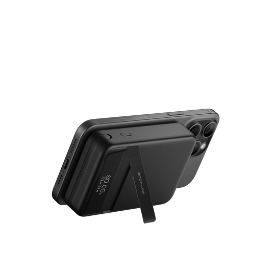 EcoFlow RAPID Mag Powerbank 10000mAh – Qi2.2 25W Wireless, USB-C 36W Integrato, Per IPhone 17/16/15, Bianco