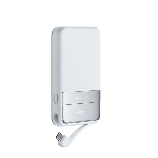 Banque d'alimentation magnétique EcoFlow RAPID 5000 mAh bleu (Qi2 MagSafe)