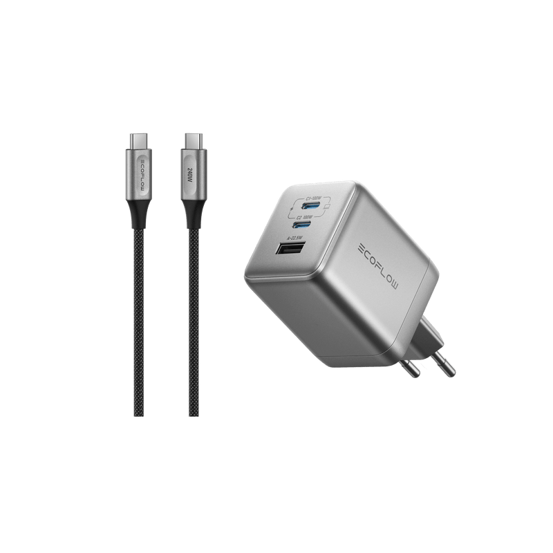 Laden Sie das Bild in Galerie - Viewer, EcoFlow RAPID Pro 100 Watt GaN (3-Port) USB-Ladegerät
