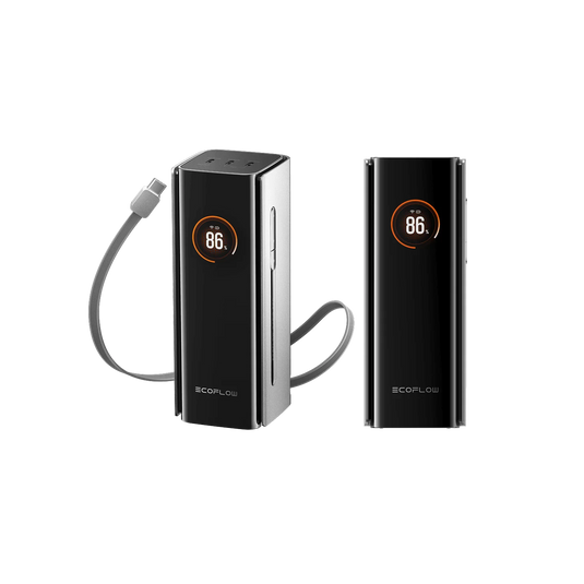 EcoFlow RAPID Pro Powerbank 20'000 mAh grau | 120 W laden, bis zu 230 W entladen | + ausziehbares 100 W USB-C Kabel
