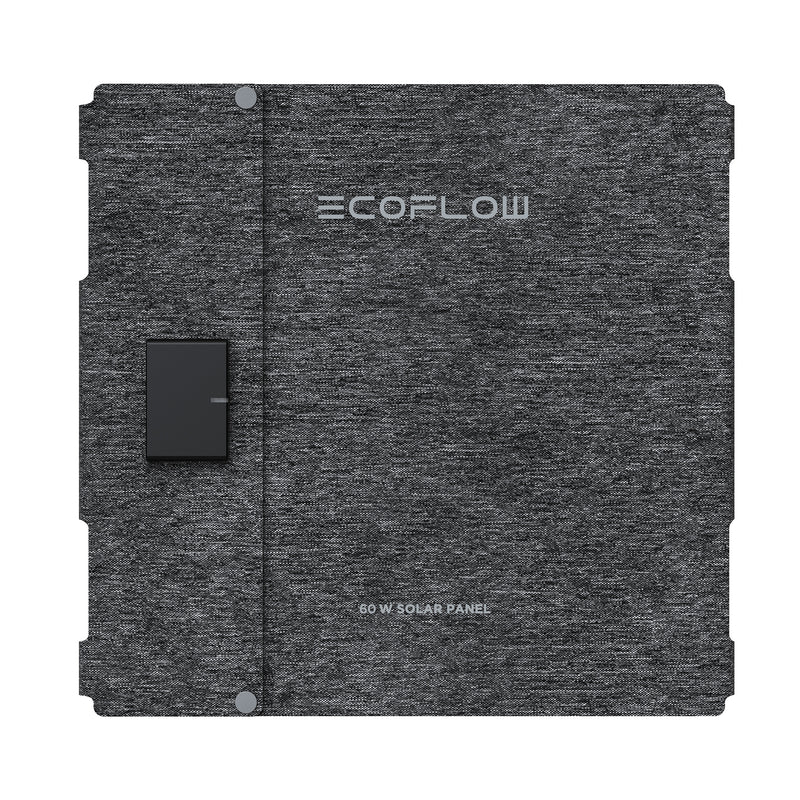 Laden Sie das Bild in Galerie - Viewer, EcoFlow Solarpanel 60 Watt faltbar mit Tasche und USB-C Anschluss
