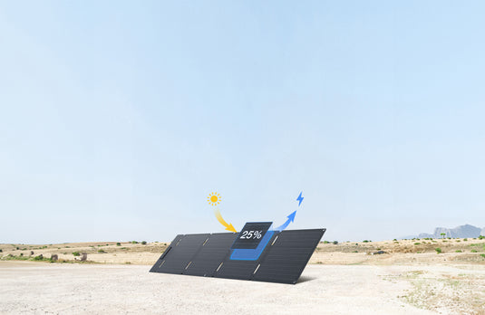 EcoFlow Solarpanel 60 Watt faltbar mit Tasche und USB-C Anschluss