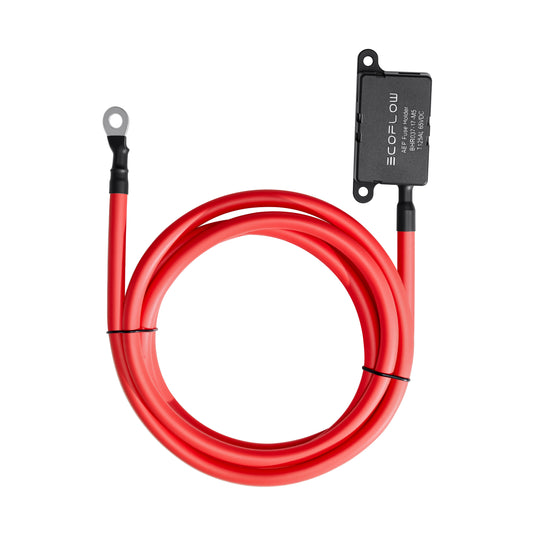EcoFlow Batteriesicherung für Alternator Charger 800 W, Länge 2m