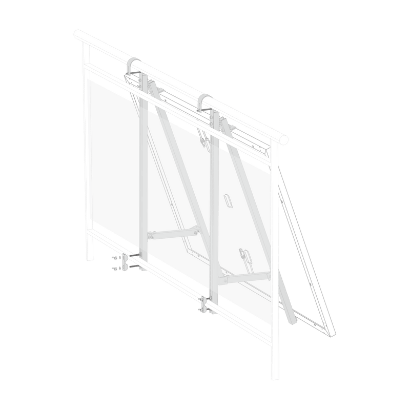 Chargez l&#39;image dans la visionneuse de la galerie, Support solaire EcoFlow pour diverses balustrades de balcon
