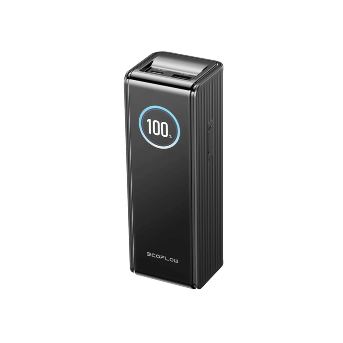 Batterie externe EcoFlow RAPID 25 000 mAh noire | Chargement 140 W, déchargement jusqu'à 170 W | USB-C et USB-A
