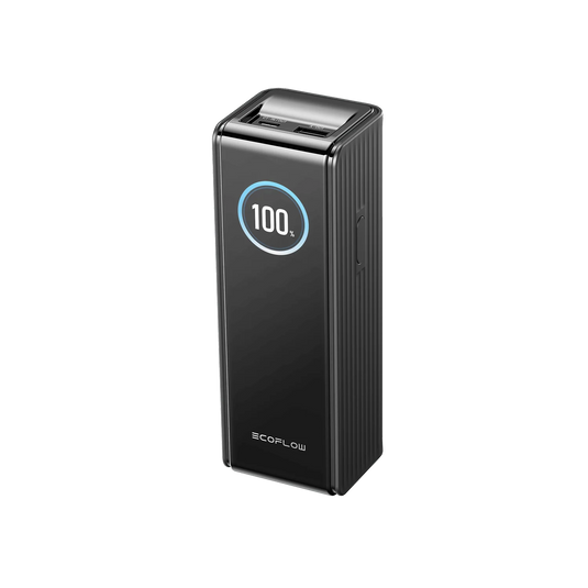 Batterie externe EcoFlow RAPID 25 000 mAh noire | Chargement 140 W, déchargement jusqu'à 170 W | USB-C et USB-A