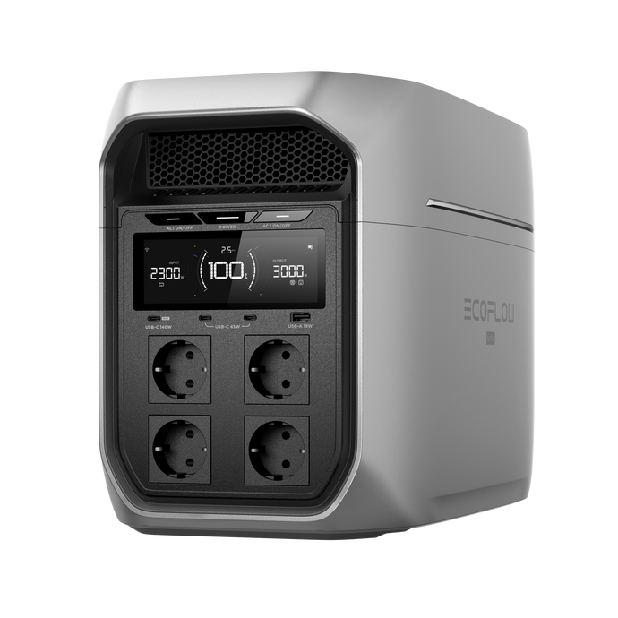 EcoFlow DELTA 3 Max Plus Powerstation 2048 Wh EU-Version