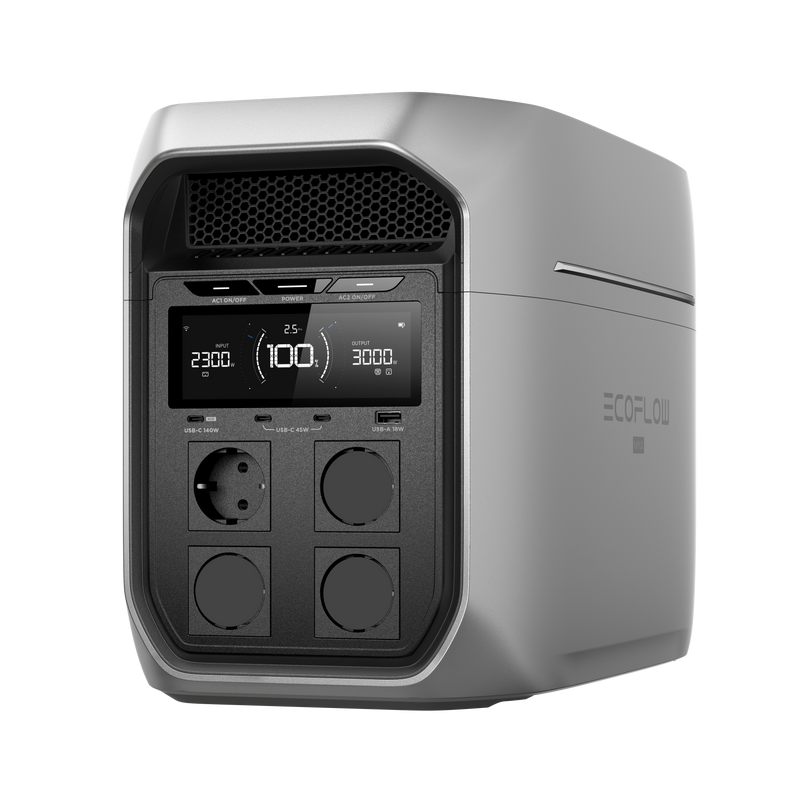 Laden Sie das Bild in Galerie - Viewer, EcoFlow DELTA 3 Max Plus Powerstation 2048 Wh EU-Version
