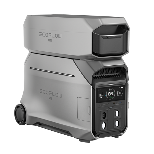 EcoFlow DELTA Pro 3 Powerstation und Zusatzbatterie SET CH-Version | 8 kWh Kapazität