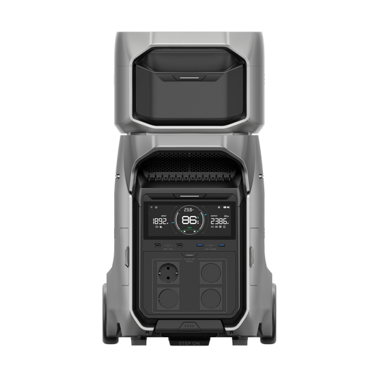 EcoFlow DELTA Pro 3 Powerstation und Zusatzbatterie SET EU-Version | 8 kWh Kapazität