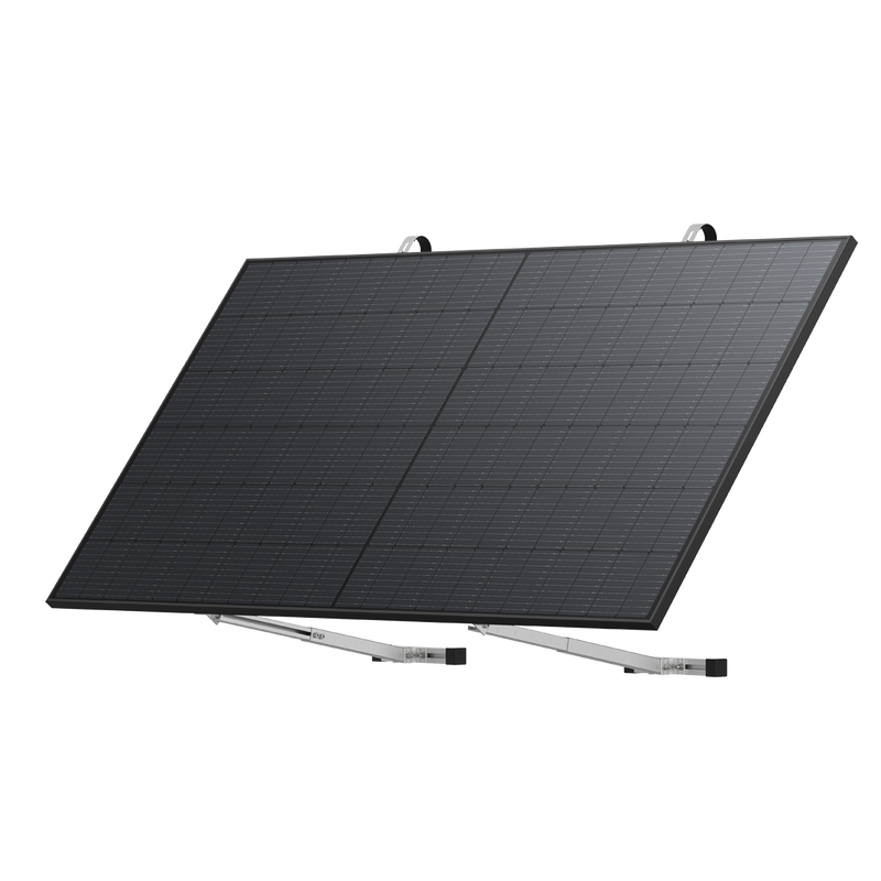 Chargez l&#39;image dans la visionneuse de la galerie, Support solaire EcoFlow pour balustrades de balcon en treillis
